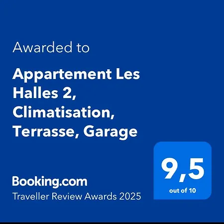 Les Halles 2, Climatisation, Terrasse, Garage * Narbona
